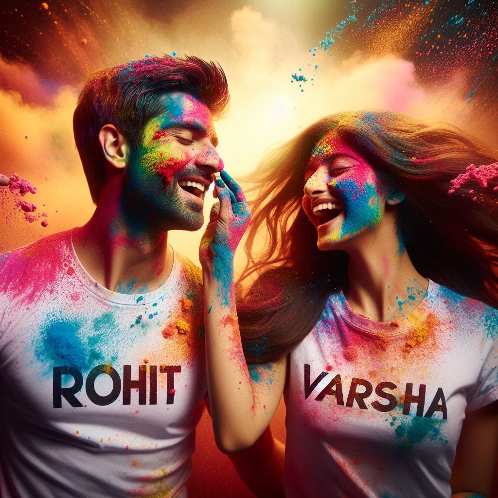 rohit-and-varsha-are-playing-holi-with-eachother-ai-generated-image